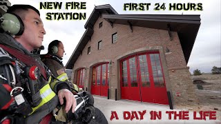 First 24 Hours in a New Fire Station  A Day in the Life [upl. by Lail596]