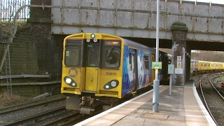 Half an Hour at 216  Birkenhead North Station 1022017  Class 507 508 terminus [upl. by Cleo]