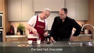 How to make a hot chocolate using an aerolatte milk frother [upl. by Woll98]